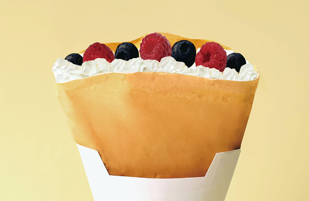 Balloon Smile Crape