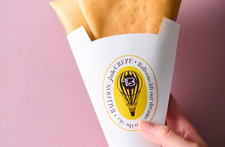 Balloon Smile Crape